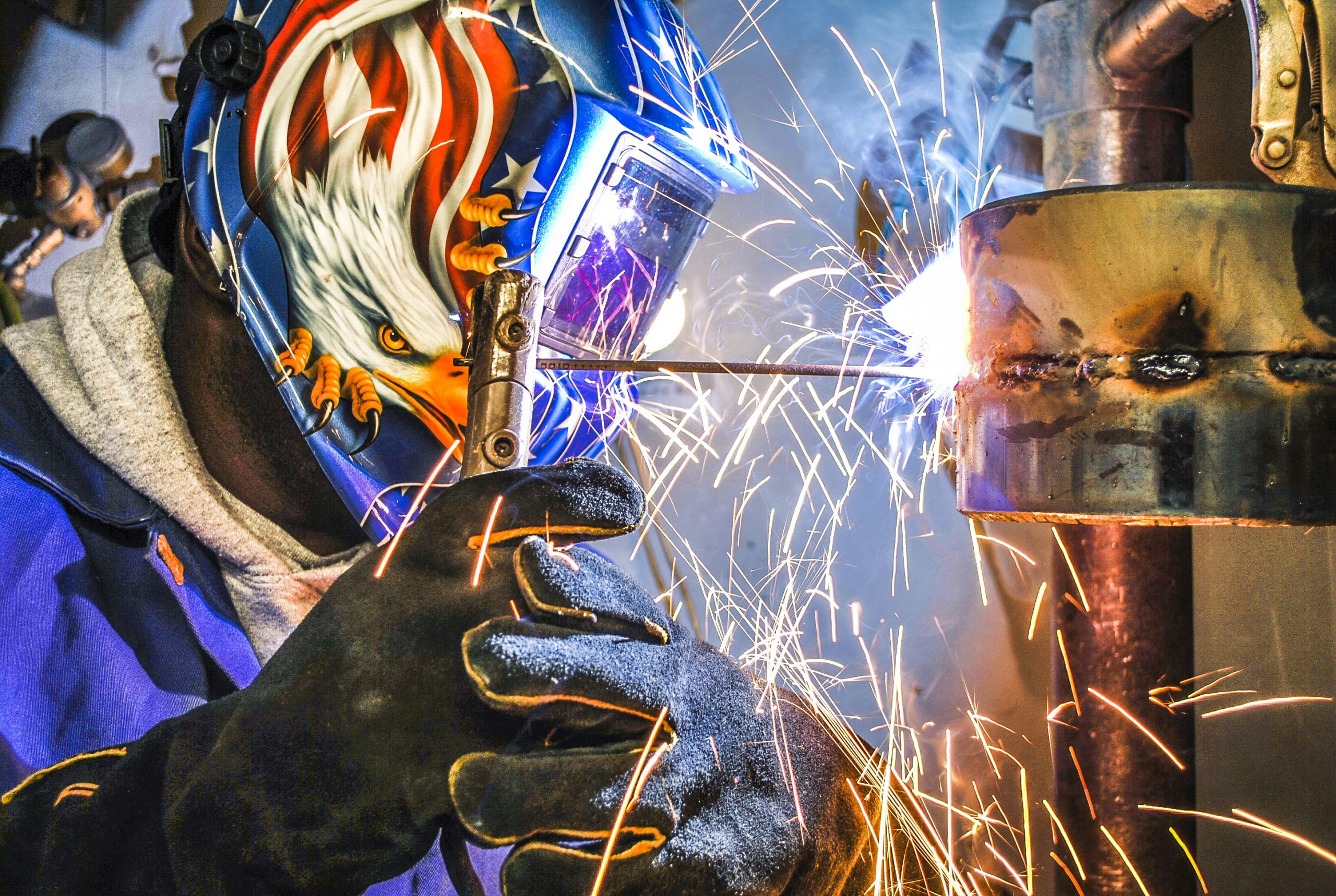 A welder is a mechanical trades professional who joins metal parts together...