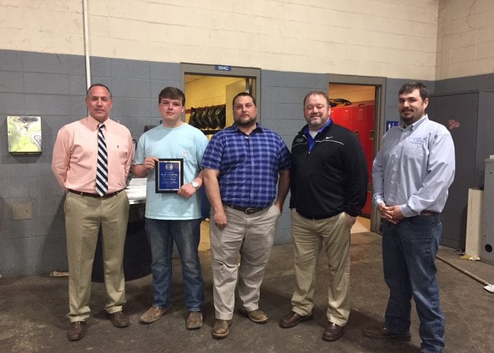 South Panola High School Receives Donation for Welding Department