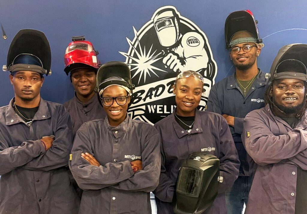 DTC Welding Students
