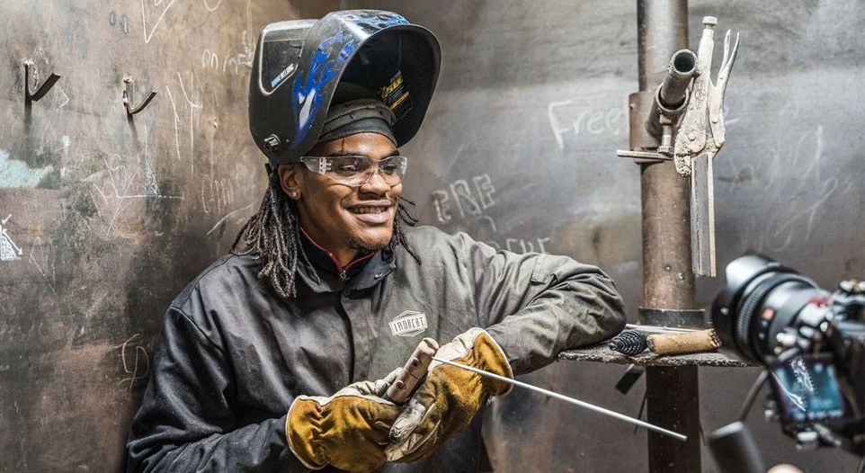 DTC Welding Student